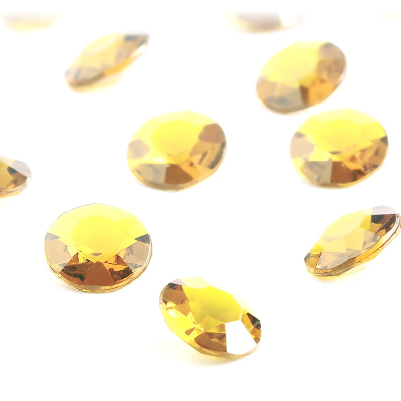 zamówienia hurtowe Diamentowe konfetti 12 mm (złote) - 100 szt.